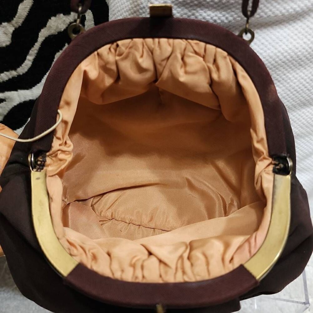 Vintage Frame Handbag 30's 40's 50's - Picture 5 of 8